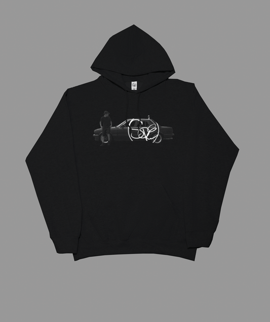 SWEAT À CAPUCHE E30 BLACK