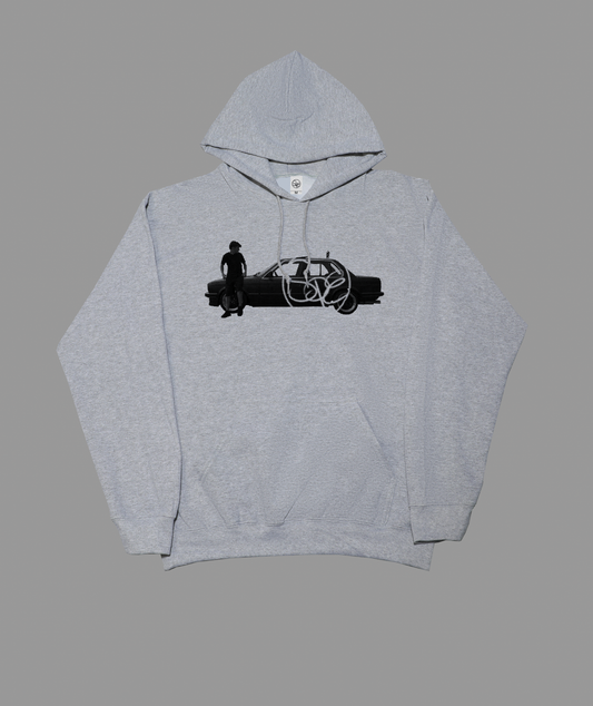SWEAT À CAPUCHE E30 GREY